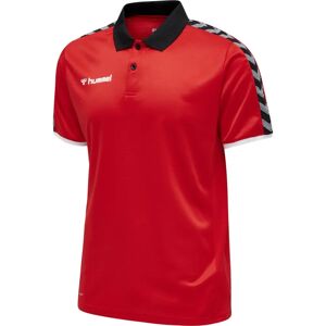 HUMMEL Hmlauthentic Functional Polo - True Red - Polo Shirt HUMMEL Hmlauthentic Functional Polo - True Red - Polo Shirt