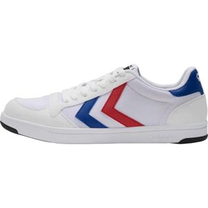 HUMMEL Stadil Light Canvas Blanc/Bleu/Rouge - Baskets HUMMEL Stadil Light Canvas Blanc/Bleu/Rouge - Baskets