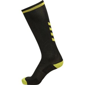 HUMMEL Elite Indoor Sock High Black/blazing Yellow - Socks HUMMEL Elite Indoor Sock High Black/blazing Yellow - Socks
