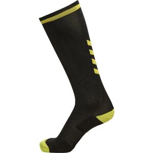 HUMMEL Elite Indoor Sokken Zwart/flits Geel - Sokken HUMMEL Elite Indoor Sokken Zwart/flits Geel - Sokken