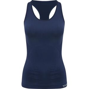 HUMMEL Top sans coutures pour femme - Bleu - S - Vêtements de sport HUMMEL Top sans coutures pour femme - Bleu - S - Vêtements de sport