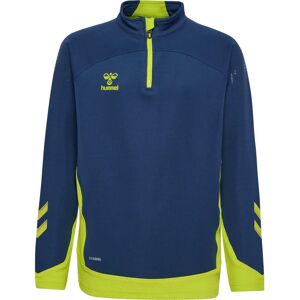 Hummel Unisex Blue Half Zip Jacket - Sports & Casual Hummel Unisex Blue Half Zip Jacket - Sports & Casual