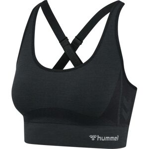 Hummel Womens Seamless Sports Top - Sports Top - Black Hummel Womens Seamless Sports Top - Sports Top - Black