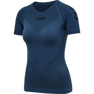 hummel First Seamless Jersey S/S Women - Blue - Functional Shirt hummel First Seamless Jersey S/S Women - Blue - Functional Shirt