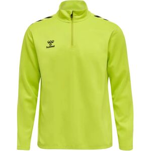 HUMMEL XK HALF ZIP POLY SWEAT - Lime Popsicle - Sweatshirt HUMMEL XK HALF ZIP POLY SWEAT - Lime Popsicle - Sweatshirt