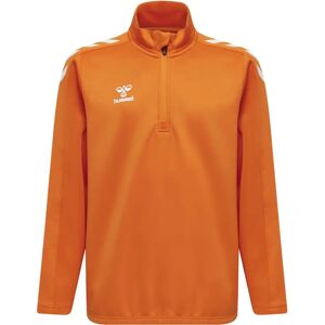 Hummel XK Half Zip Poly Sweat Kids - Orange - Sportshirt Hummel XK Half Zip Poly Sweat Kids - Orange - Sportshirt