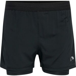 Damernas Core 2-in-1 Shorts - Återvunnen Polyester - Stretch Jersey - Reflekterande Logga Damernas Core 2-in-1 Shorts - Återvunnen Polyester - Stretch Jersey - Reflekterande Logga