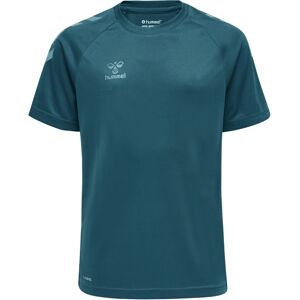 hummel Core Xk Poly T-Shirt S/S Kids - Blauw - 140 hummel Core Xk Poly T-Shirt S/S Kids - Blauw - 140