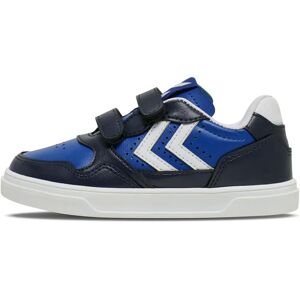 Hummel Camden JR Blau Sneakers - Court-stijl, Kinderen Hummel Camden JR Blau Sneakers - Court-stijl, Kinderen