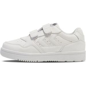 Hummel Camden Jr Weiße Kinderschuhe - Court Style Sneakers Hummel Camden Jr Weiße Kinderschuhe - Court Style Sneakers