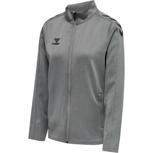 hummel Core XK Poly Zip Sweat Woman - Grey hummel Core XK Poly Zip Sweat Woman - Grey