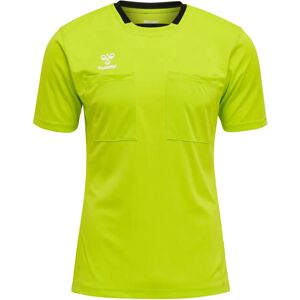 hummel REFEREE CHEVRON JERSEY S/S - Yellow - Sports Shirt hummel REFEREE CHEVRON JERSEY S/S - Yellow - Sports Shirt
