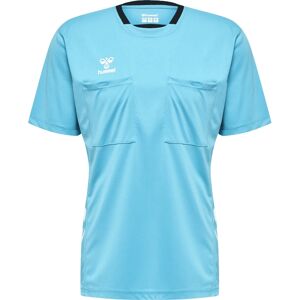 hummel Herren Sportshirt - Referee Chevron Jersey S/S - Blau hummel Herren Sportshirt - Referee Chevron Jersey S/S - Blau