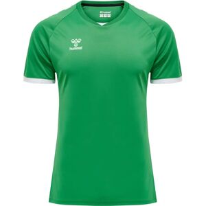 HUMMEL hmlhmlCORE Hvid Grøn - T-shirt til Multisport HUMMEL hmlhmlCORE Hvid Grøn - T-shirt til Multisport