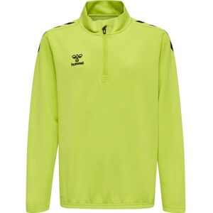Hummel Unisex Sportshirt - CORE XK Half Zip Poly Sweat Kids - Green Hummel Unisex Sportshirt - CORE XK Half Zip Poly Sweat Kids - Green