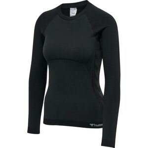 Hummel Black Long Sleeve Sports T-Shirt - T-Shirt Hummel Black Long Sleeve Sports T-Shirt - T-Shirt