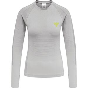 Hummel GG12 Training Seamless Long Sleeve Woman - Alloy Melange - XL Hummel GG12 Training Seamless Long Sleeve Woman - Alloy Melange - XL