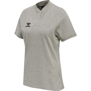 hummel hmlMOVE GRID POLY WOMAN - Grey - Polo Shirt hummel hmlMOVE GRID POLY WOMAN - Grey - Polo Shirt