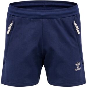 HUMMEL kvinder bomuldsshorts Move Grid Marine 2XL HUMMEL kvinder bomuldsshorts Move Grid Marine 2XL