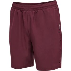 Short Hummel Hmlmove Grid Woven - Rouge - Short de sport - Publicité Short Hummel Hmlmove Grid Woven - Rouge - Short de sport - Publicité