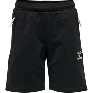Hummel Hmlmove Grid Cotton Shorts - Black - Kids Hummel Hmlmove Grid Cotton Shorts - Black - Kids