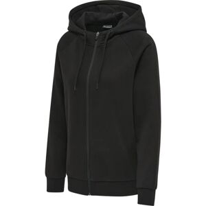 Hummel RED CLASSIC ZIP HOODIE WOMAN - Black - S Hummel RED CLASSIC ZIP HOODIE WOMAN - Black - S
