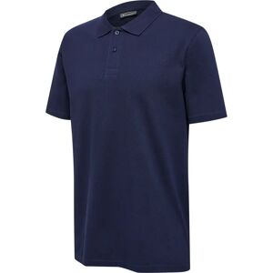 Hummel Blå Klassisk Polo - Poloshirt Hummel Blå Klassisk Polo - Poloshirt