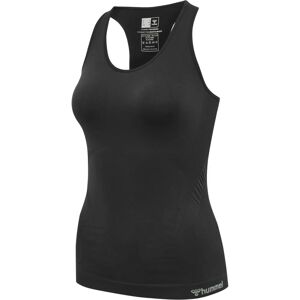 Hummel TIF Sømmefri Top Kvinder - Sportstræning Fitness Gym Performance T-shirt Sort Hummel TIF Sømmefri Top Kvinder - Sportstræning Fitness Gym Performance T-shirt Sort