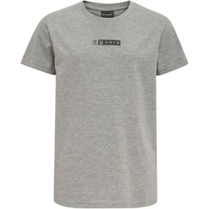 Hummel HmlOFFGRID TEE S/S Kids - Grey Melange - T-shirt Hummel HmlOFFGRID TEE S/S Kids - Grey Melange - T-shirt