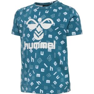Hummel Blue Coral Organic Cotton Short Sleeve T-Shirt - T-Shirt Hummel Blue Coral Organic Cotton Short Sleeve T-Shirt - T-Shirt