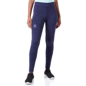 hummel Damen Tight hmlSTALTIC HW POLY TIGHTS WOMAN - Blauw - XL hummel Damen Tight hmlSTALTIC HW POLY TIGHTS WOMAN - Blauw - XL
