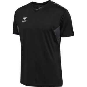 Hummel T-shirt Homme hmlAUTHENTIC PL JERSEY S/S - Noir - T-shirt de sport Hummel T-shirt Homme hmlAUTHENTIC PL JERSEY S/S - Noir - T-shirt de sport