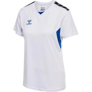 Hummel White/True Blue Sport T-shirt - T-shirt Hummel White/True Blue Sport T-shirt - T-shirt