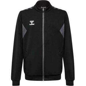 Hummel Unisex Black Recycled Polyester Sport Jacket - Jacket Hummel Unisex Black Recycled Polyester Sport Jacket - Jacket