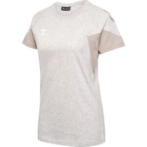 Hummel Hmltravel T-Shirt S/S Woman - Light Grey Melange - 2XL Hummel Hmltravel T-Shirt S/S Woman - Light Grey Melange - 2XL