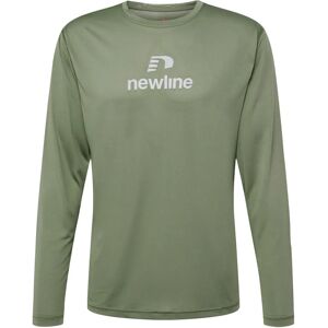 Nwlbeat Ls Tee Deep Lichen Green - T-Shirt Nwlbeat Ls Tee Deep Lichen Green - T-Shirt