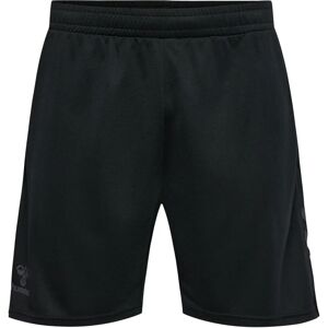HUMMEL Active Shorts - Hexagonal Jersey Fabric - Black - Shorts HUMMEL Active Shorts - Hexagonal Jersey Fabric - Black - Shorts