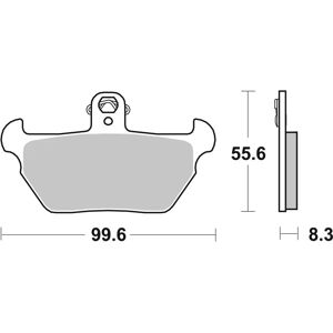 Brembo jarrupalat - Metalli Fritté - 07BB22SA - Etujarru Brembo jarrupalat - Metalli Fritté - 07BB22SA - Etujarru