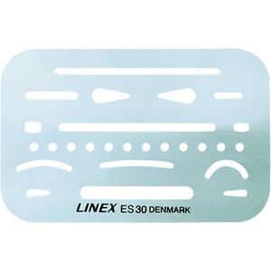 Linex ES30 Gomitiera in Acciaio Inox per Fai da Te - Stencil Linex ES30 Gomitiera in Acciaio Inox per Fai da Te - Stencil