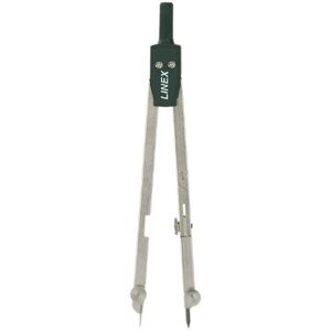 Linex 72 Metallisk - Skolevinkelmått med böj och extra blyertspenna Linex 72 Metallisk - Skolevinkelmått med böj och extra blyertspenna