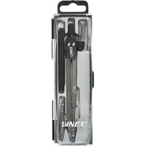 Linex 100552548-Grå - School Compass Set Linex 100552548-Grå - School Compass Set