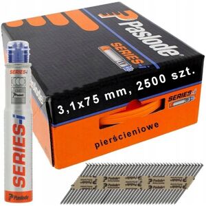 Clous Paslode 142029 - 3,1x75mm - Anneau Galvanisé - Pack 2500 - Publicité Clous Paslode 142029 - 3,1x75mm - Anneau Galvanisé - Pack 2500 - Publicité