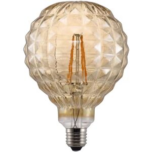 NORDLUX Avra Quadratische 2W Amber E27 LED-Lampe - LED-Lampe mit 360° warmem Licht NORDLUX Avra Quadratische 2W Amber E27 LED-Lampe - LED-Lampe mit 360° warmem Licht