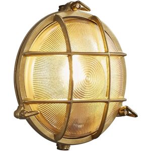 Nordlux Polperro Wall Light - Rustic Maritime Design, IP64, Brass Nordlux Polperro Wall Light - Rustic Maritime Design, IP64, Brass