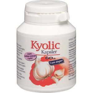 Kyolic 600 mg Hvitløk kapsler - Opprettholder normalt kolesterol Kyolic 600 mg Hvitløk kapsler - Opprettholder normalt kolesterol