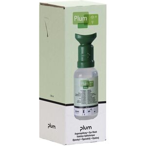 Plum - Flacon lavage oculaire - 200 ml, 0.5 l, Solution saline stérile - DIN EN15154-4 - Publicité Plum - Flacon lavage oculaire - 200 ml, 0.5 l, Solution saline stérile - DIN EN15154-4 - Publicité