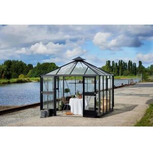 Juliana Oase Gewächshaus 8,8 m² - Sicherheitsglas - Anthrazit - Garten Juliana Oase Gewächshaus 8,8 m² - Sicherheitsglas - Anthrazit - Garten