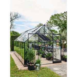 Halls Greenhouse Qube+ 8x16 - Green Halls Greenhouse Qube+ 8x16 - Green