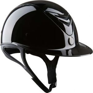 Casque d'équitation OneK Mips Avance Chromé Brillant - Noir - Publicité Casque d'équitation OneK Mips Avance Chromé Brillant - Noir - Publicité
