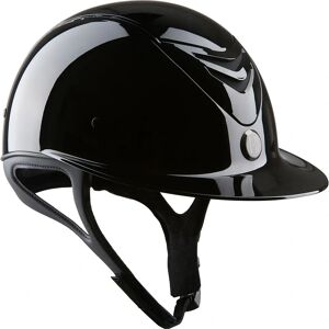 Casque d'Équitation Brillant Noir OneK Avance - Reithelm - Publicité Casque d'Équitation Brillant Noir OneK Avance - Reithelm - Publicité